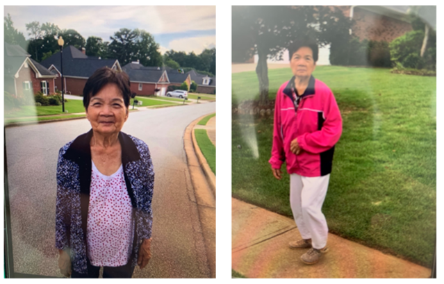 83-year-old woman missing after taking a walk in Lawrenceville